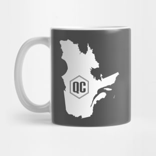 Quebec Homer (White) Mug